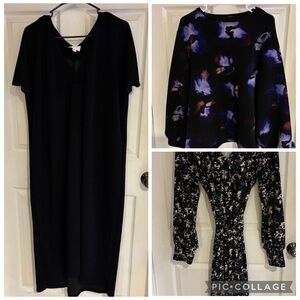 P CILL, Chico's  and Simply Vera- Vera Wang dresses and shirt in very good con
